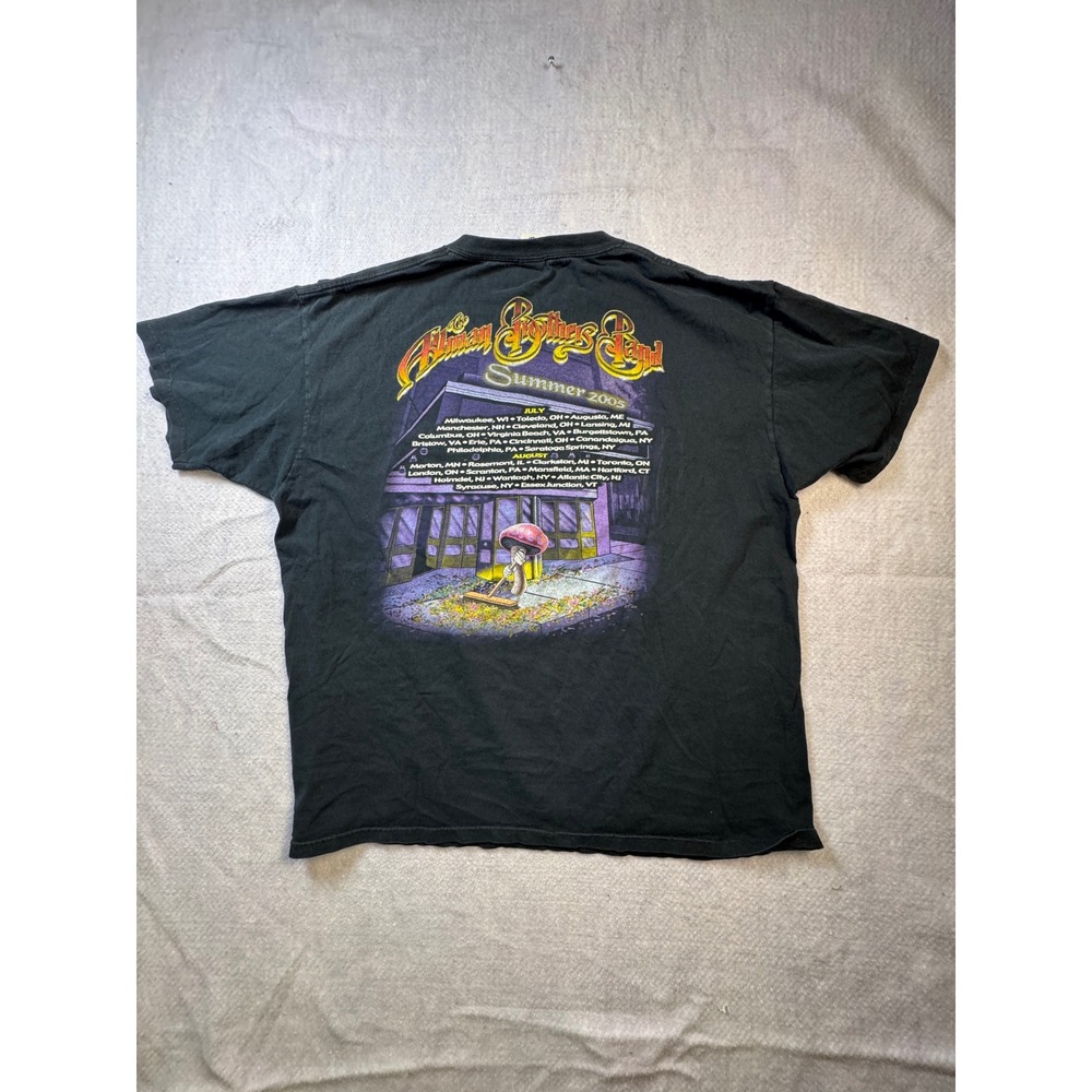 Allman Brothers Band 2005 Summer Tour Shirt 36th Anniversary Black 2XL Anvil Tee - Picture 3 of 5